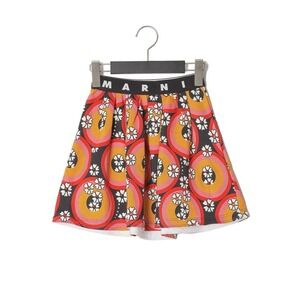 MARNI‎ Circles & Flowers flared short girl's SKIRT Size 4 NEW